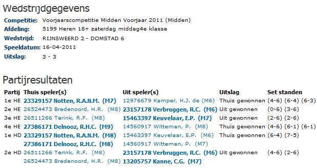 2011 Dag 2 Rijnsweerd Tennis